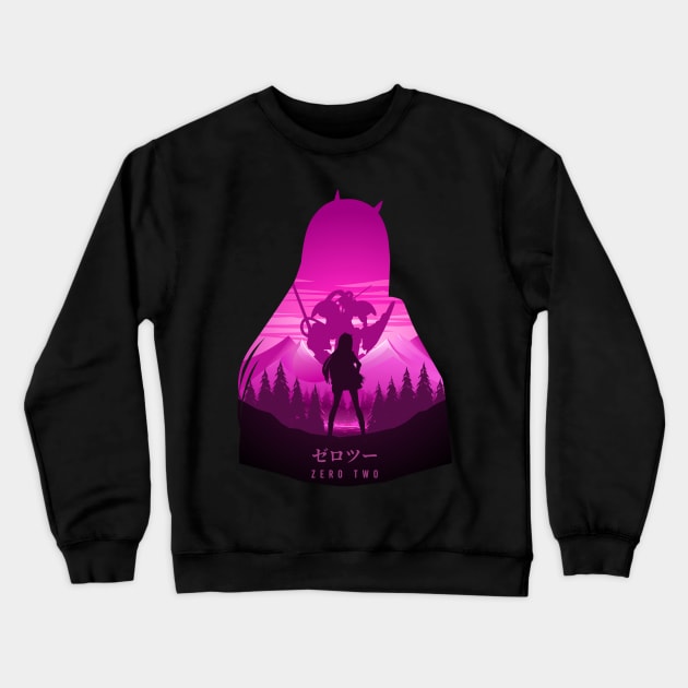 Zero Two Crewneck Sweatshirt by The Artz